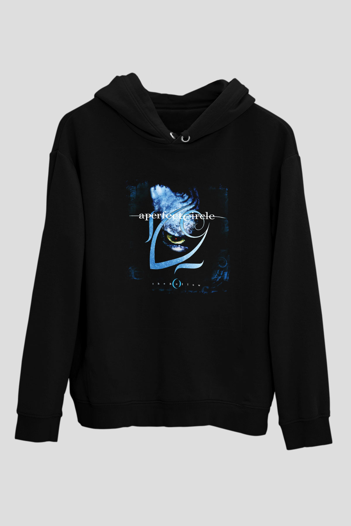 A Perfect Circle Baskılı Unisex Siyah Hoodie