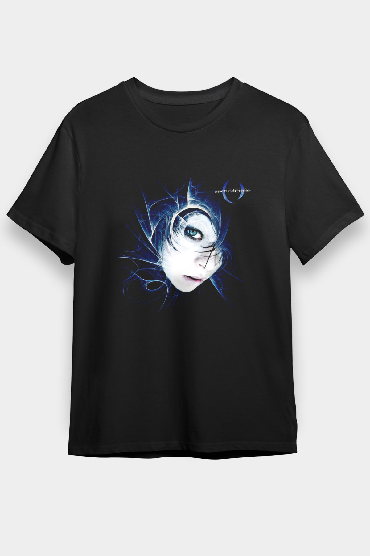 A Perfect Circle Baskılı Unisex Siyah Tişört