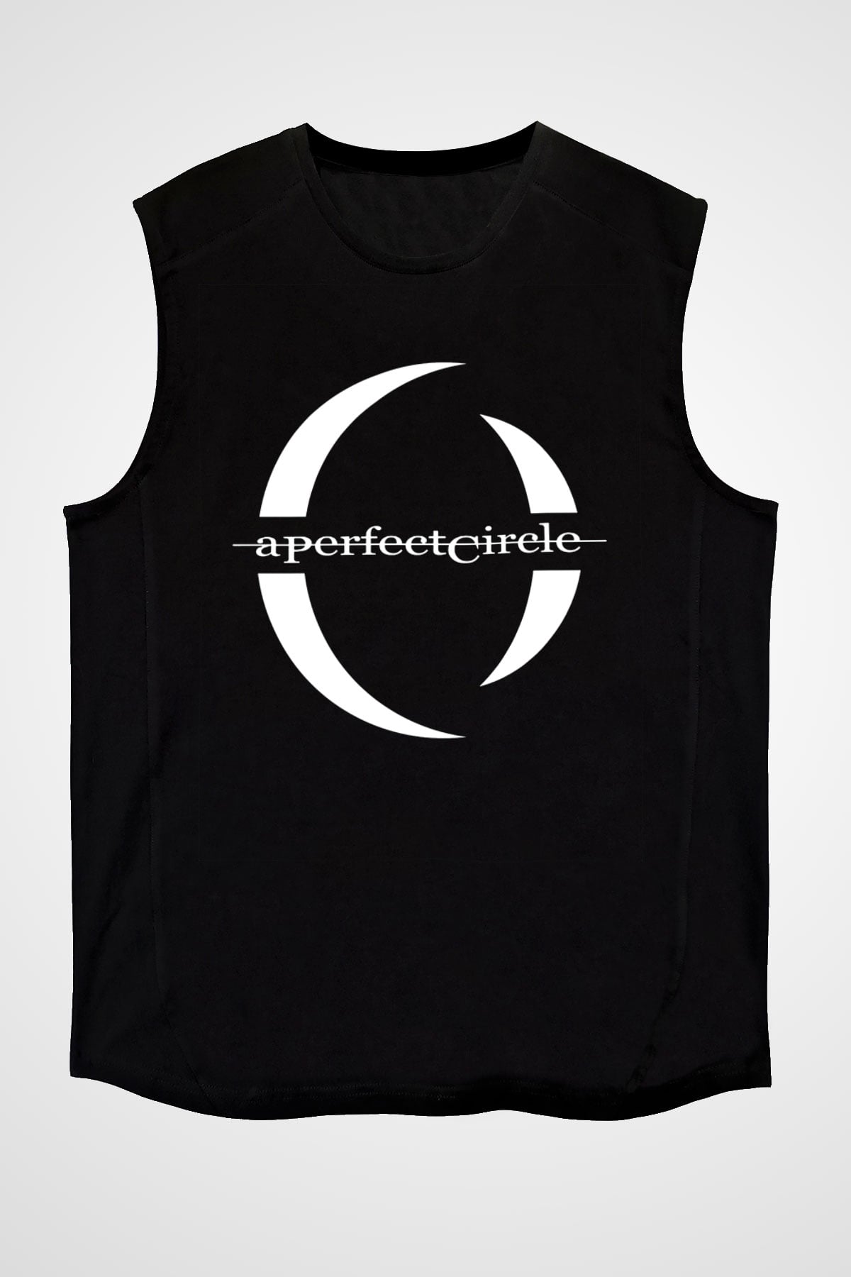 A Perfect Circle Siyah Unisex Kolsuz Tişört