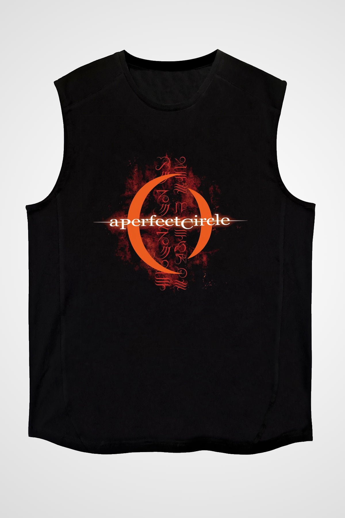 A Perfect Circle Siyah Unisex Kolsuz Tişört