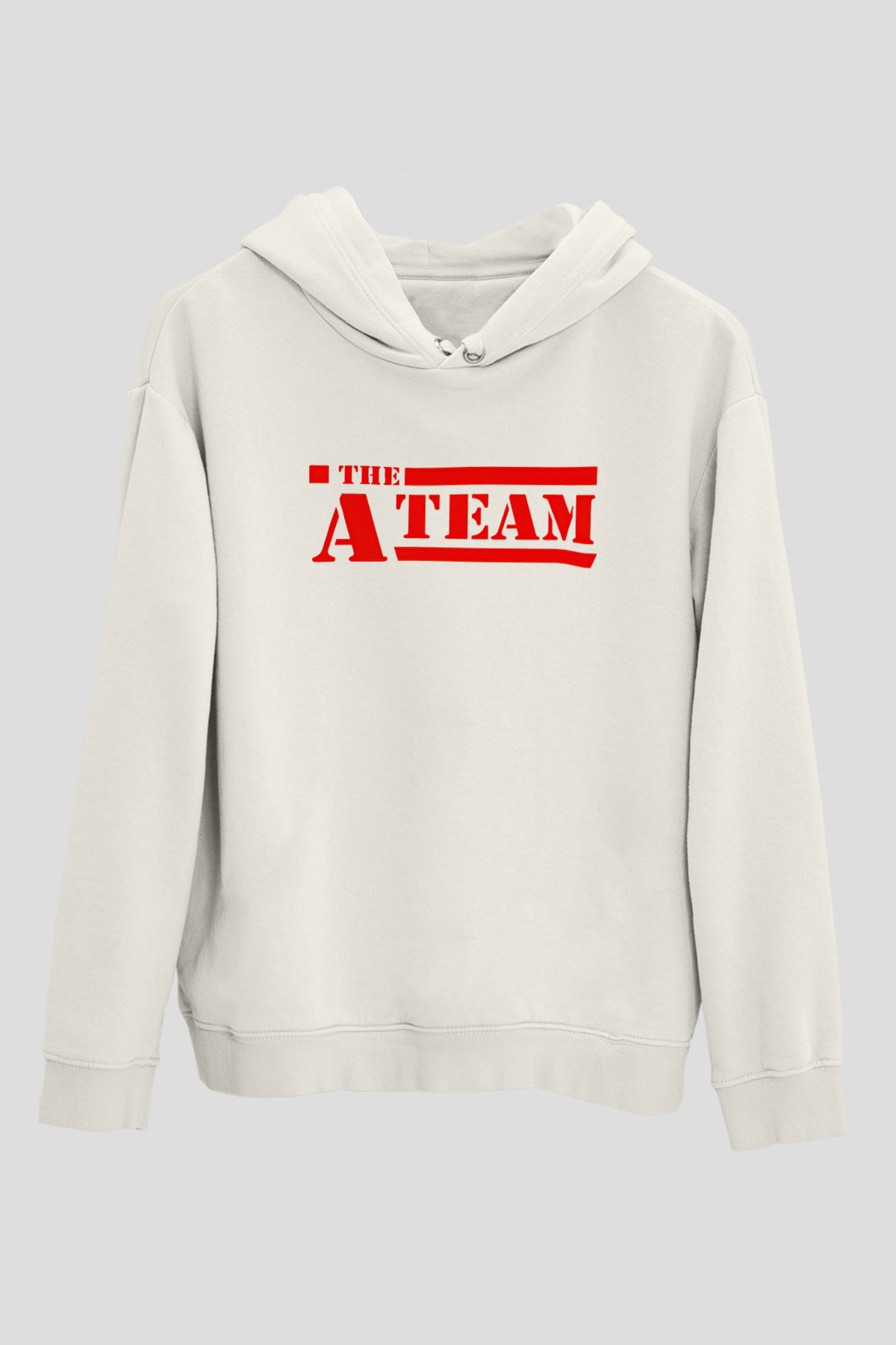 A-Team Beyaz Unisex Hoodie