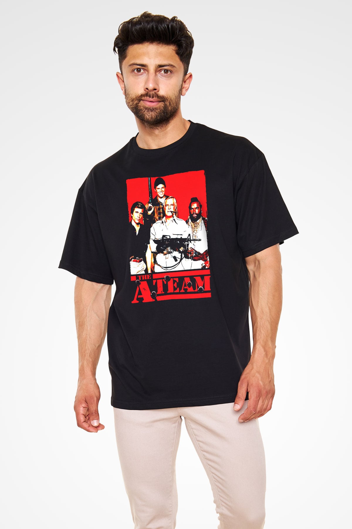 A-Team Siyah Unisex Tişört T-Shirt