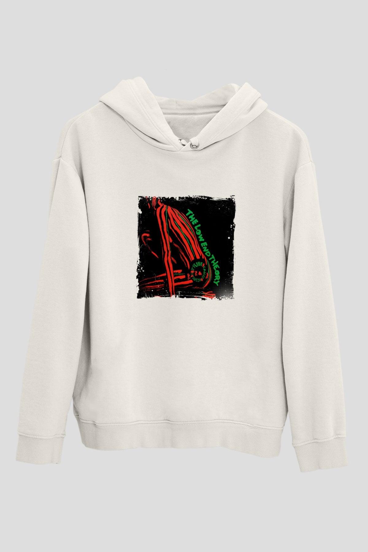 A Tribe Called Quest Baskılı Unisex Beyaz Hoodie