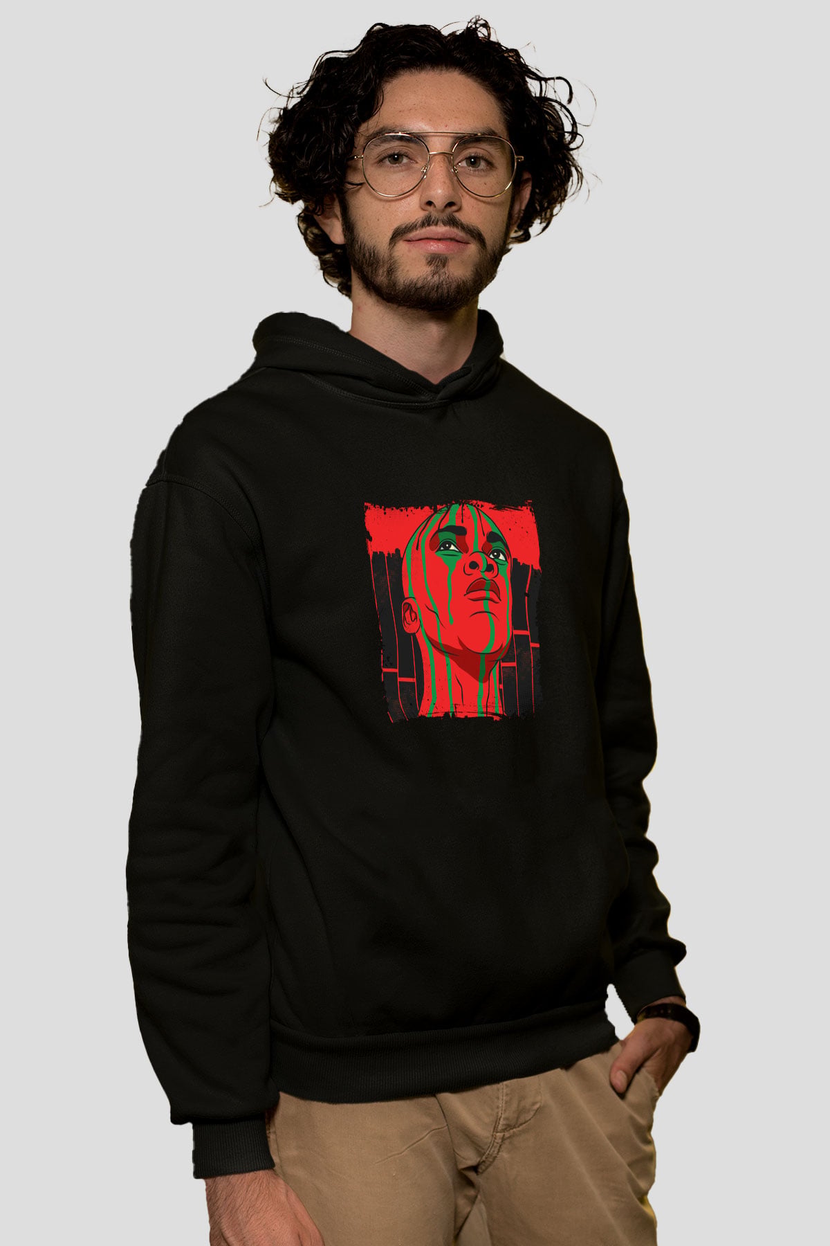 A Tribe Called Quest Baskılı Unisex Siyah Hoodie