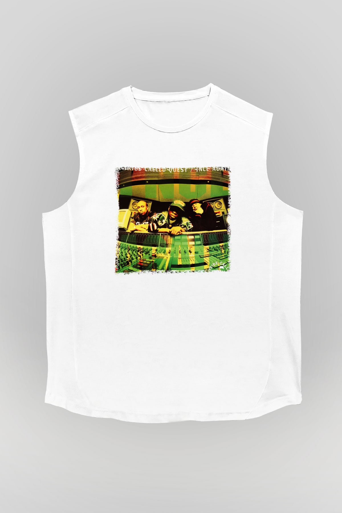 A Tribe Called Quest Beyaz Unisex Kolsuz Tişört