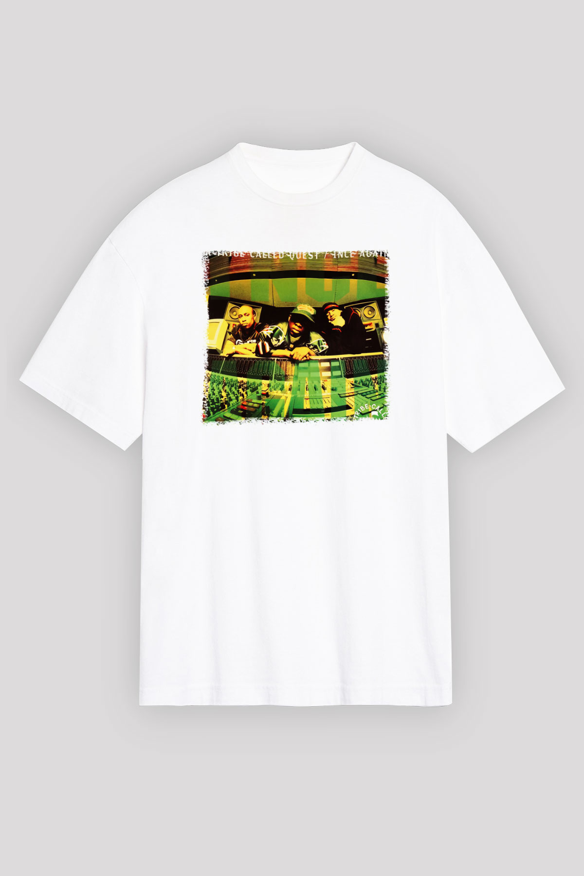 A Tribe Called Quest Beyaz Unisex Oversize Tişört T-Shirt