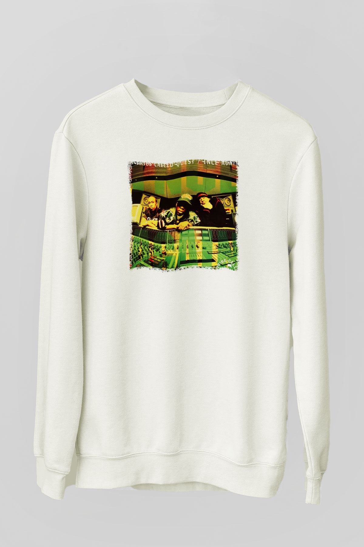 A Tribe Called Quest Beyaz Unisex Sweatshirt