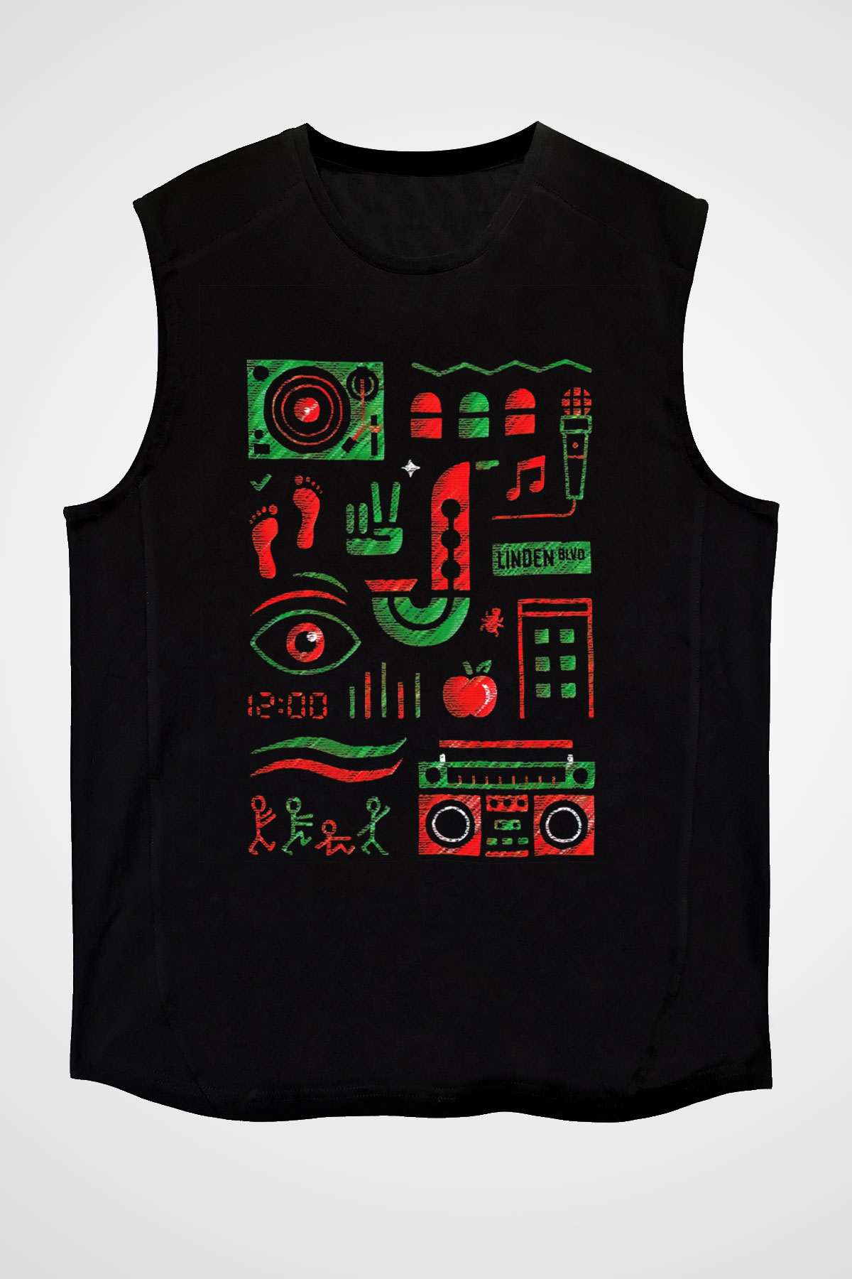A Tribe Called Quest Siyah Unisex Kolsuz Tişört