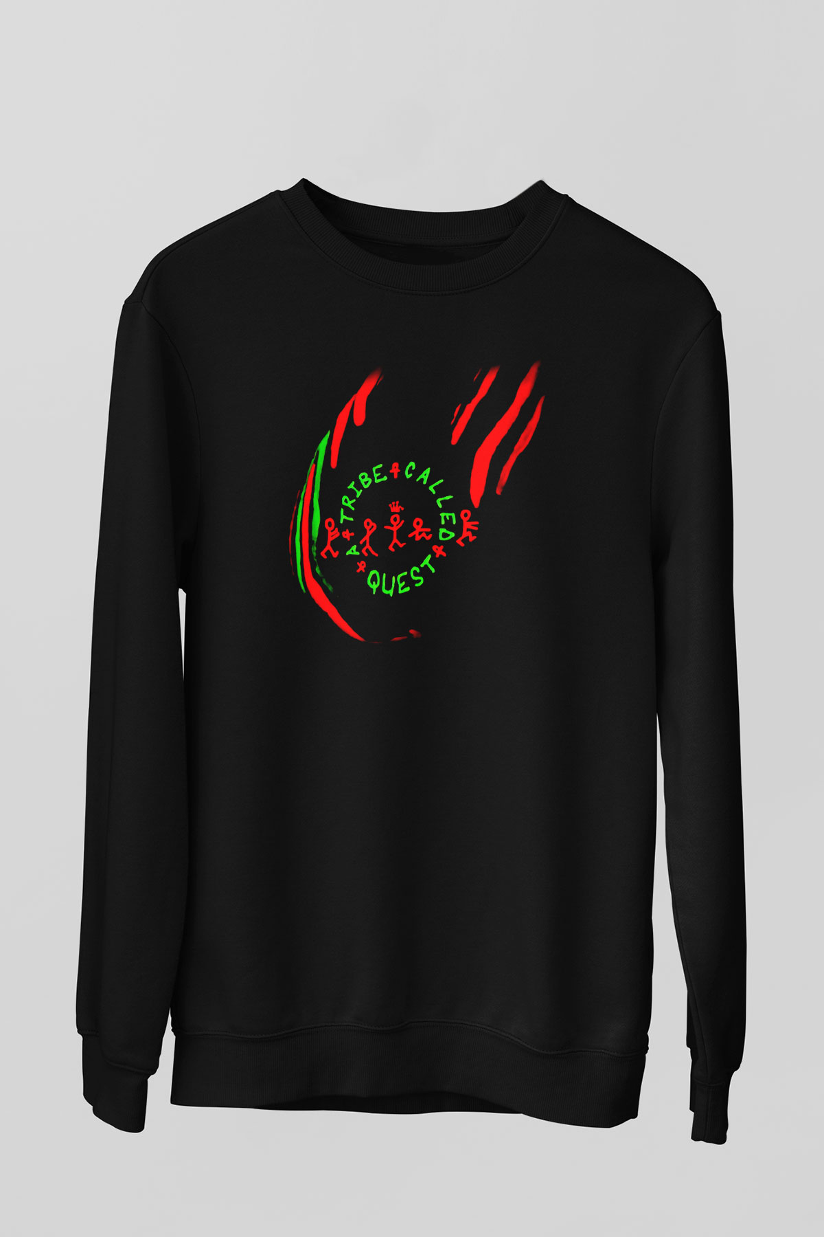 A Tribe Called Quest Siyah Unisex Sweatshirt