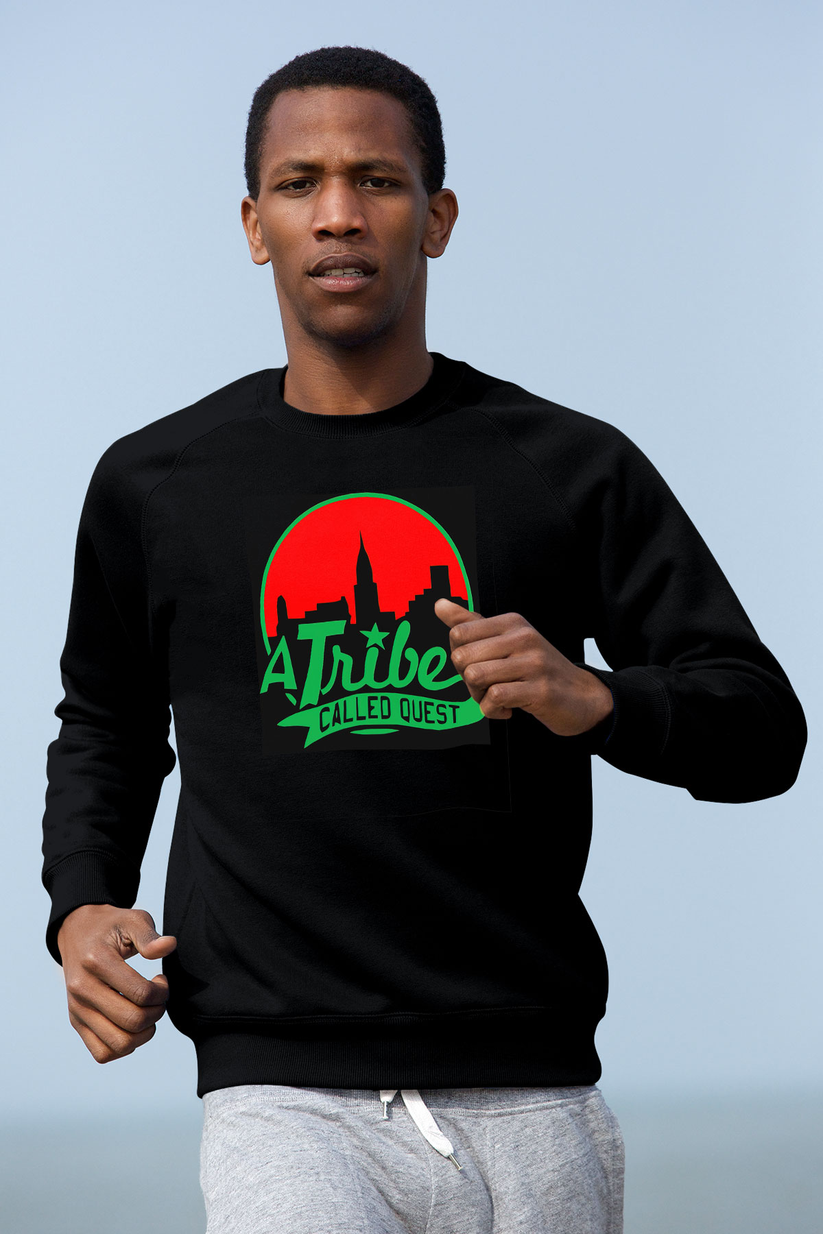 A Tribe Called Quest Siyah Unisex Sweatshirt