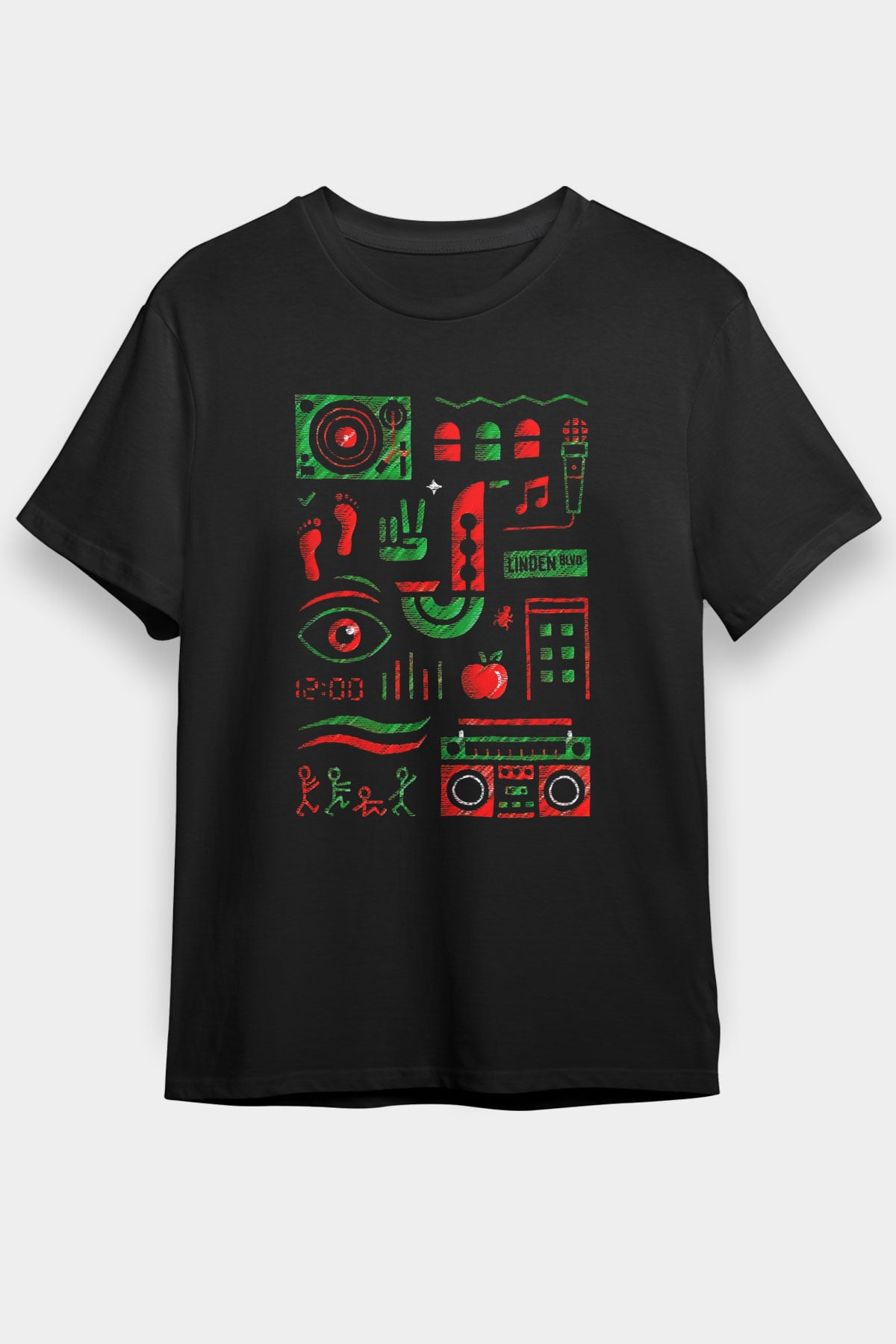 A Tribe Called Quest Siyah Unisex Tişört T-Shirt - TişörtFabrikası