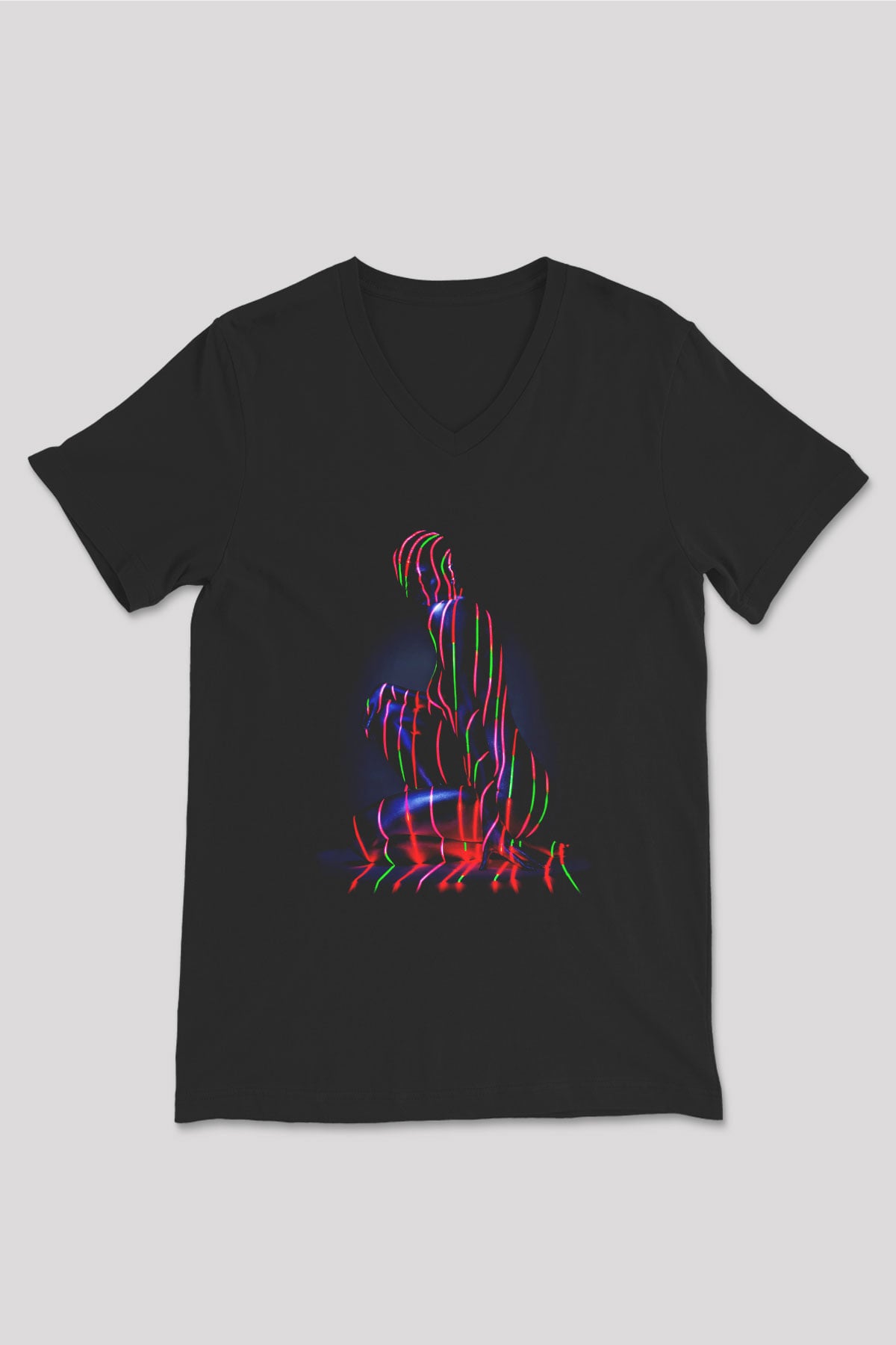 A Tribe Called Quest Siyah Unisex V Yaka Tişört T-Shirt