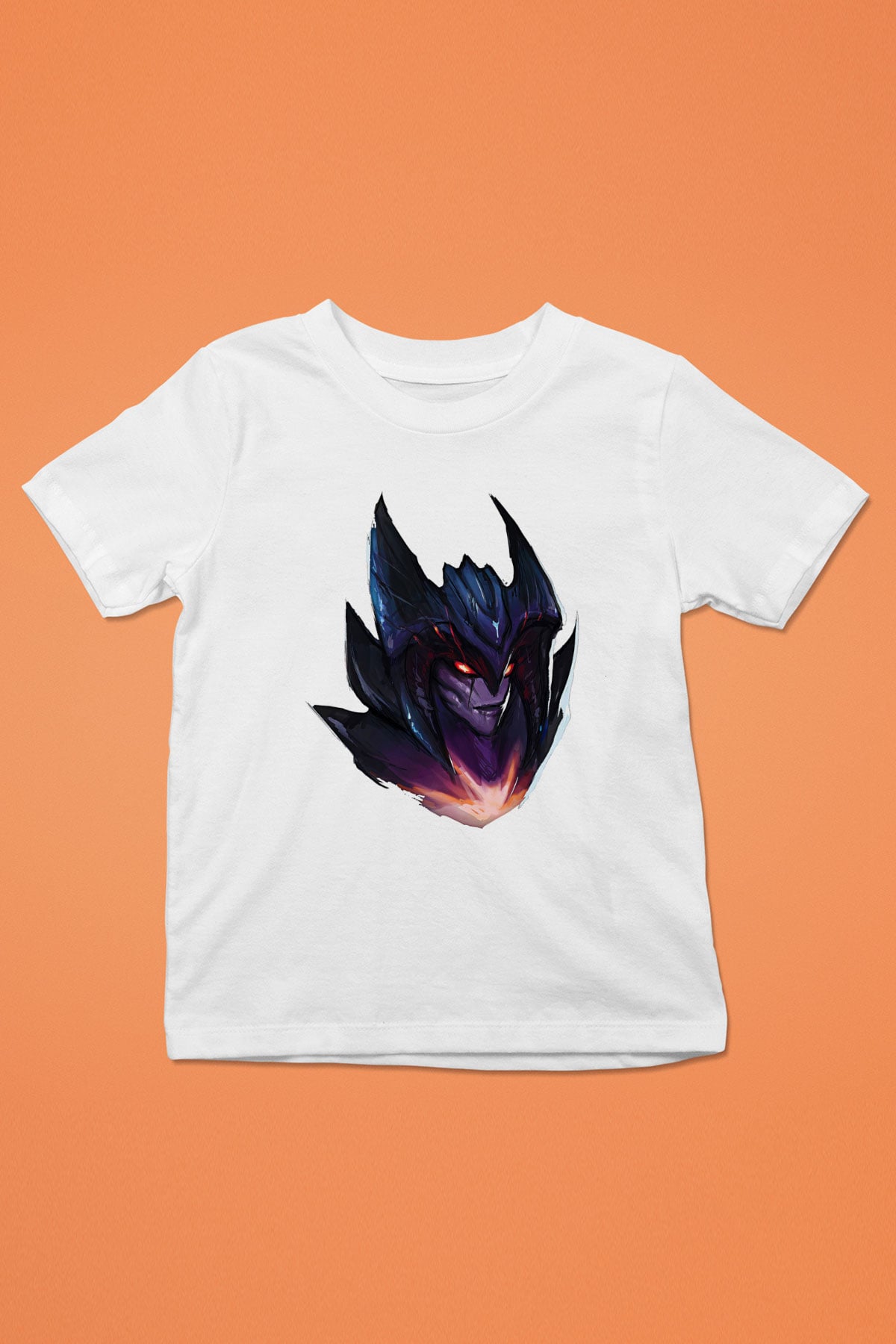 Aatrox James Baskılı Beyaz Unisex Beyaz Çocuk Tişört - Tshirt
