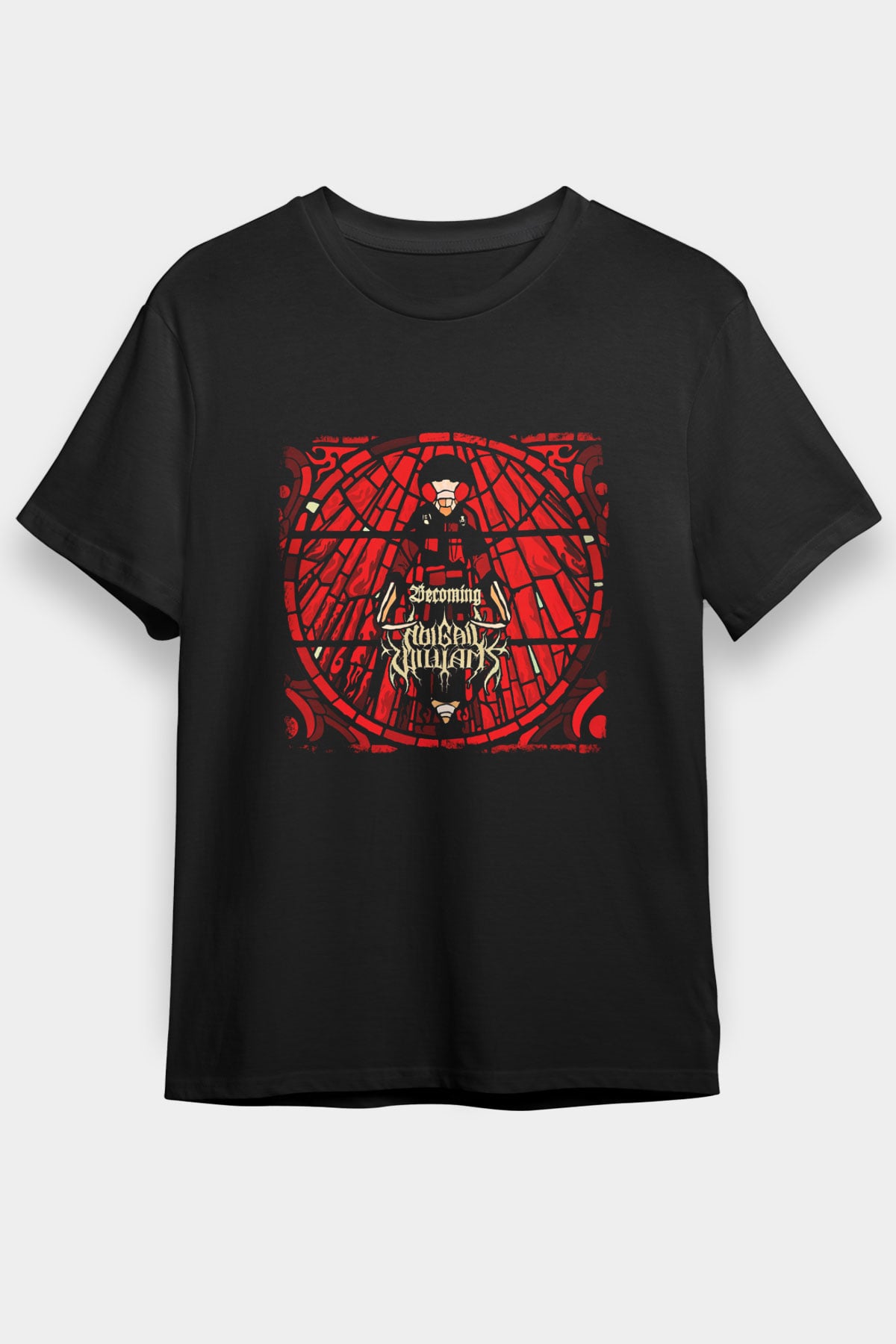 Abigail Williams Baskılı Unisex Siyah Tişört