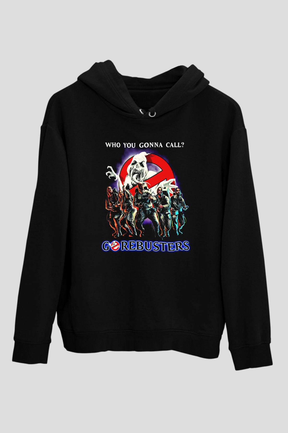 Aborted Siyah Unisex Kapüşonlu Sweatshirt
