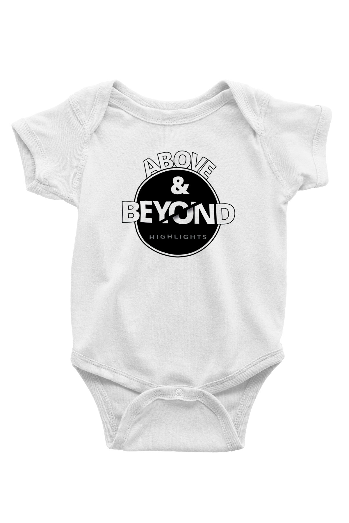 Above and Beyond Beyaz Bebek Body - Zıbın