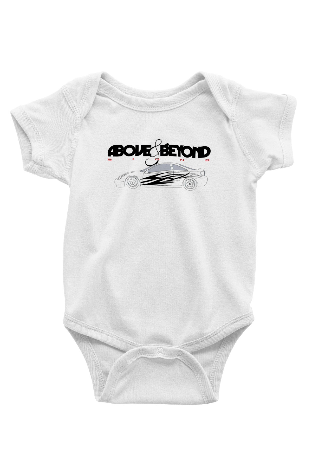 Above and Beyond Beyaz Bebek Body - Zıbın
