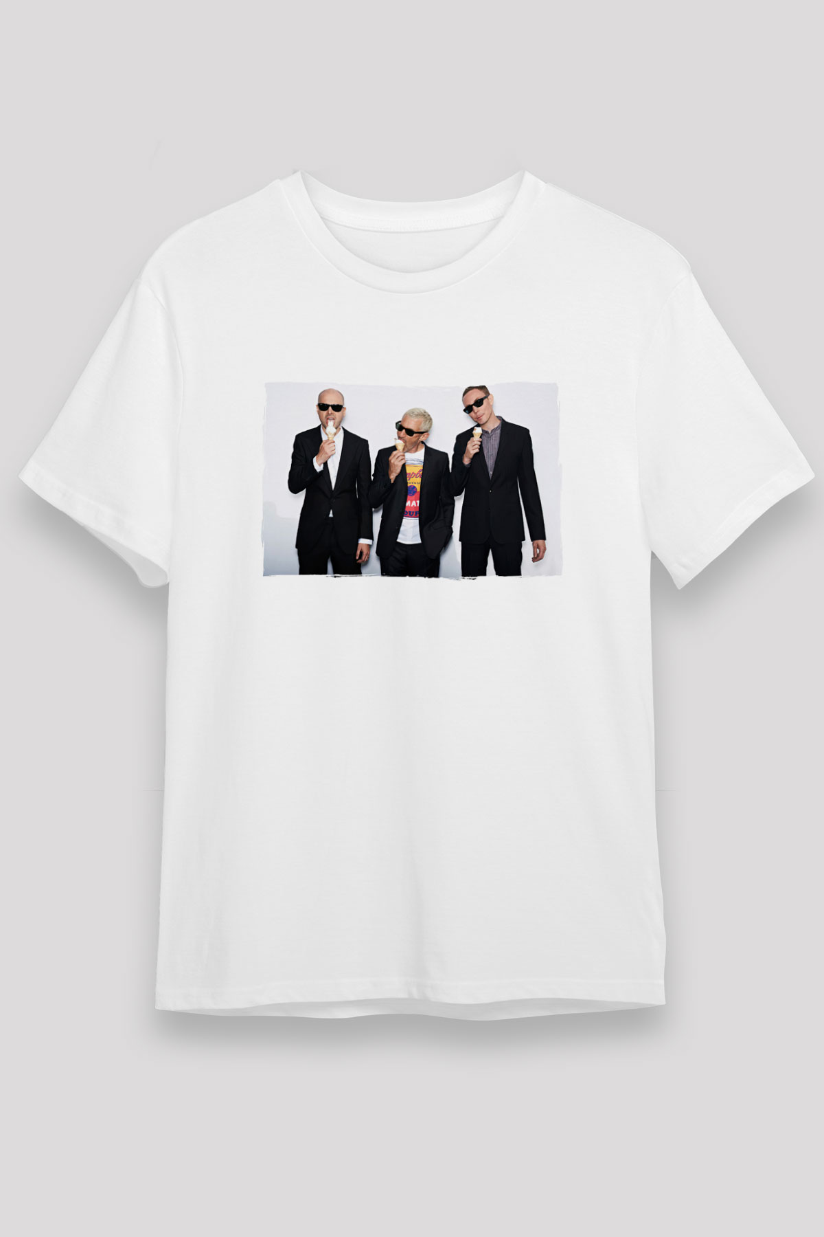 Above and Beyond Beyaz Unisex Tişört T-Shirt - TişörtFabrikası
