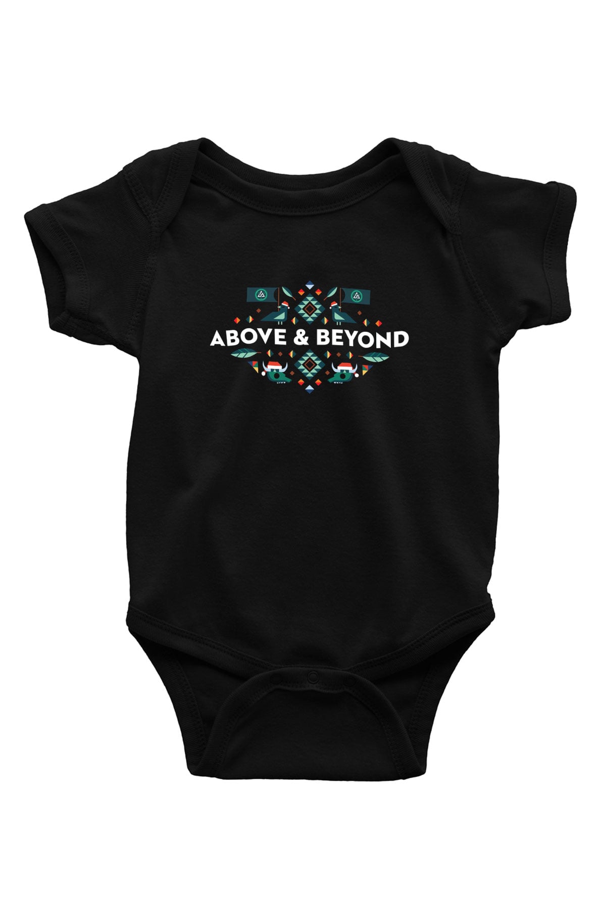 Above and Beyond Siyah Bebek Body - Zıbın