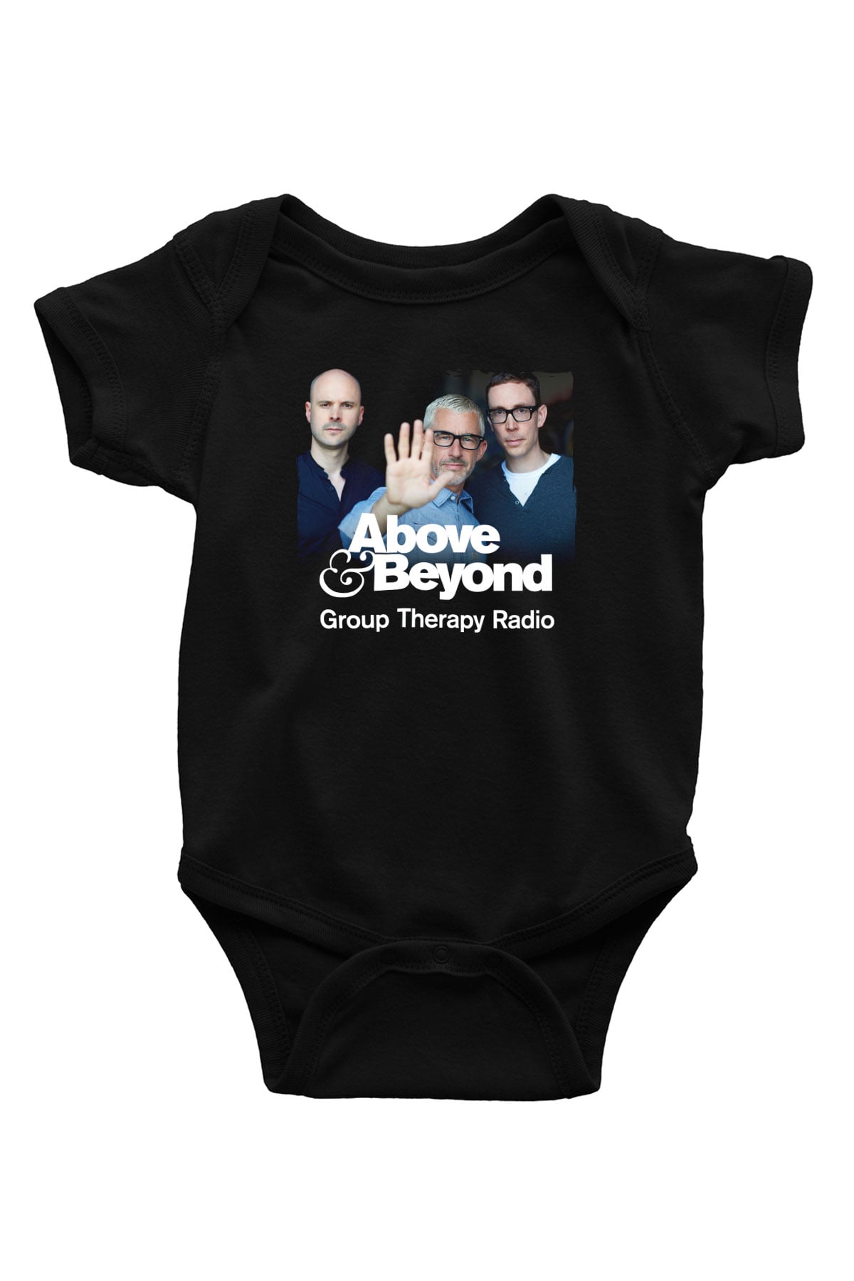 Above and Beyond Siyah Bebek Body - Zıbın