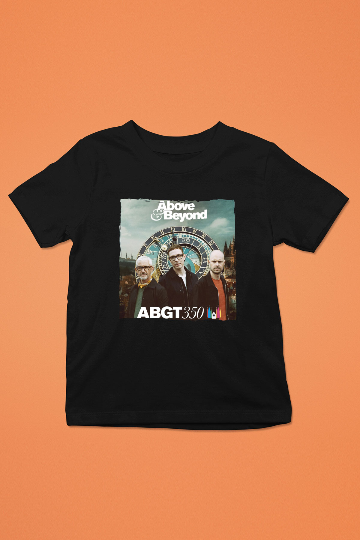 Above and Beyond Siyah Unisex Çocuk Tişört