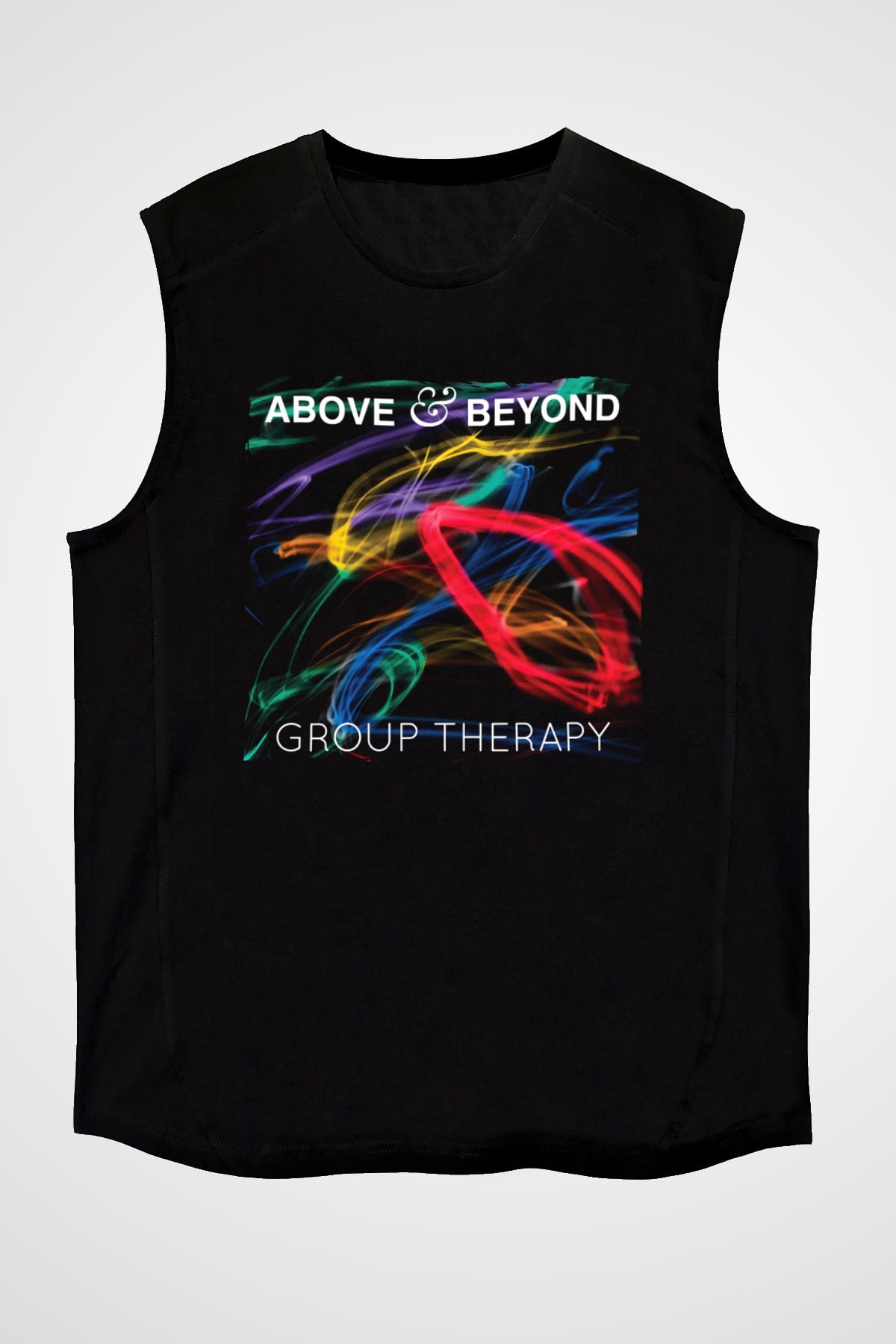 Above and Beyond Siyah Unisex Kolsuz Tişört