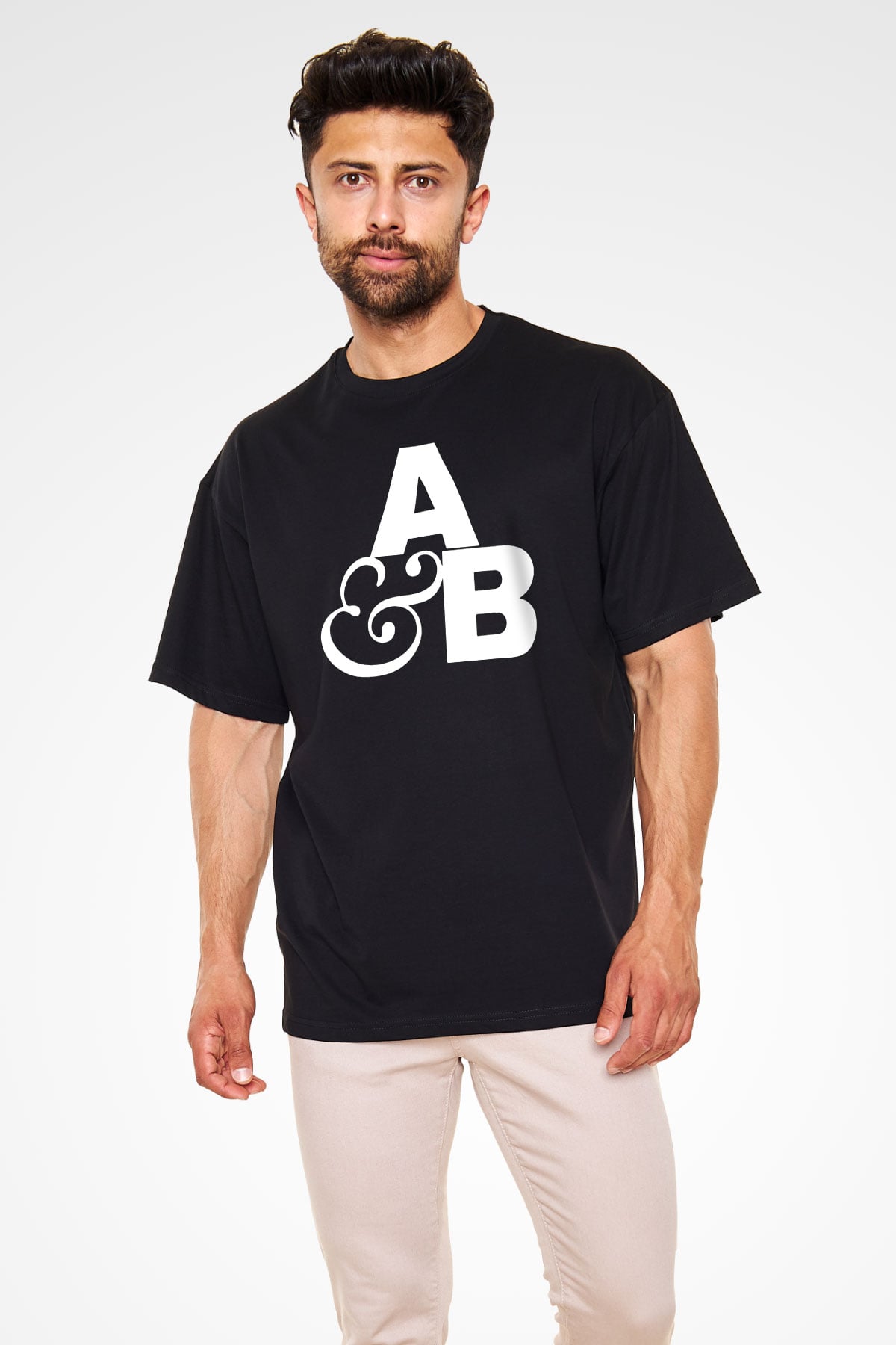 Above and Beyond Siyah Unisex Tişört T-Shirt - TişörtFabrikası