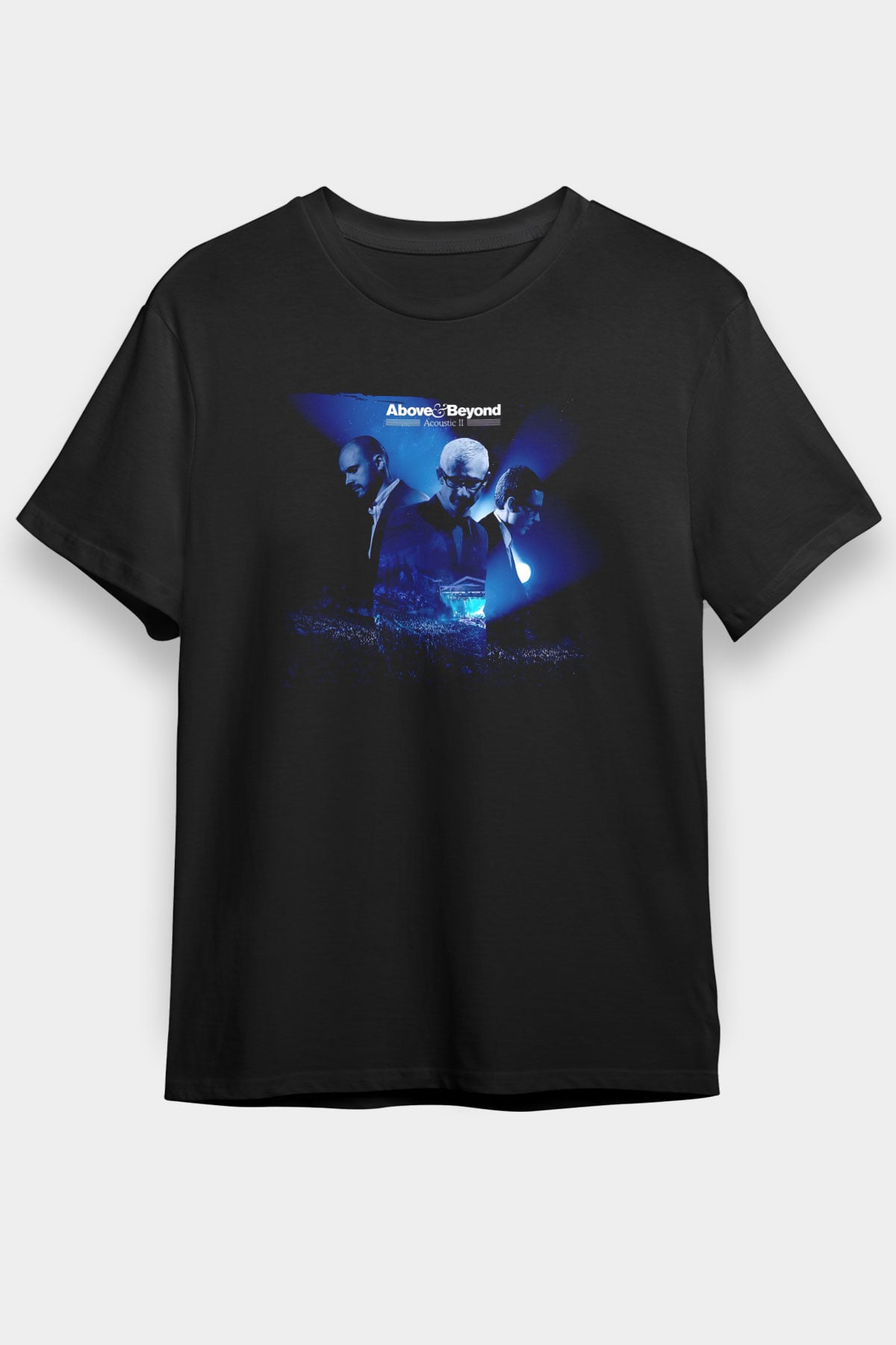 Above and Beyond Siyah Unisex Tişört T-Shirt - TişörtFabrikası