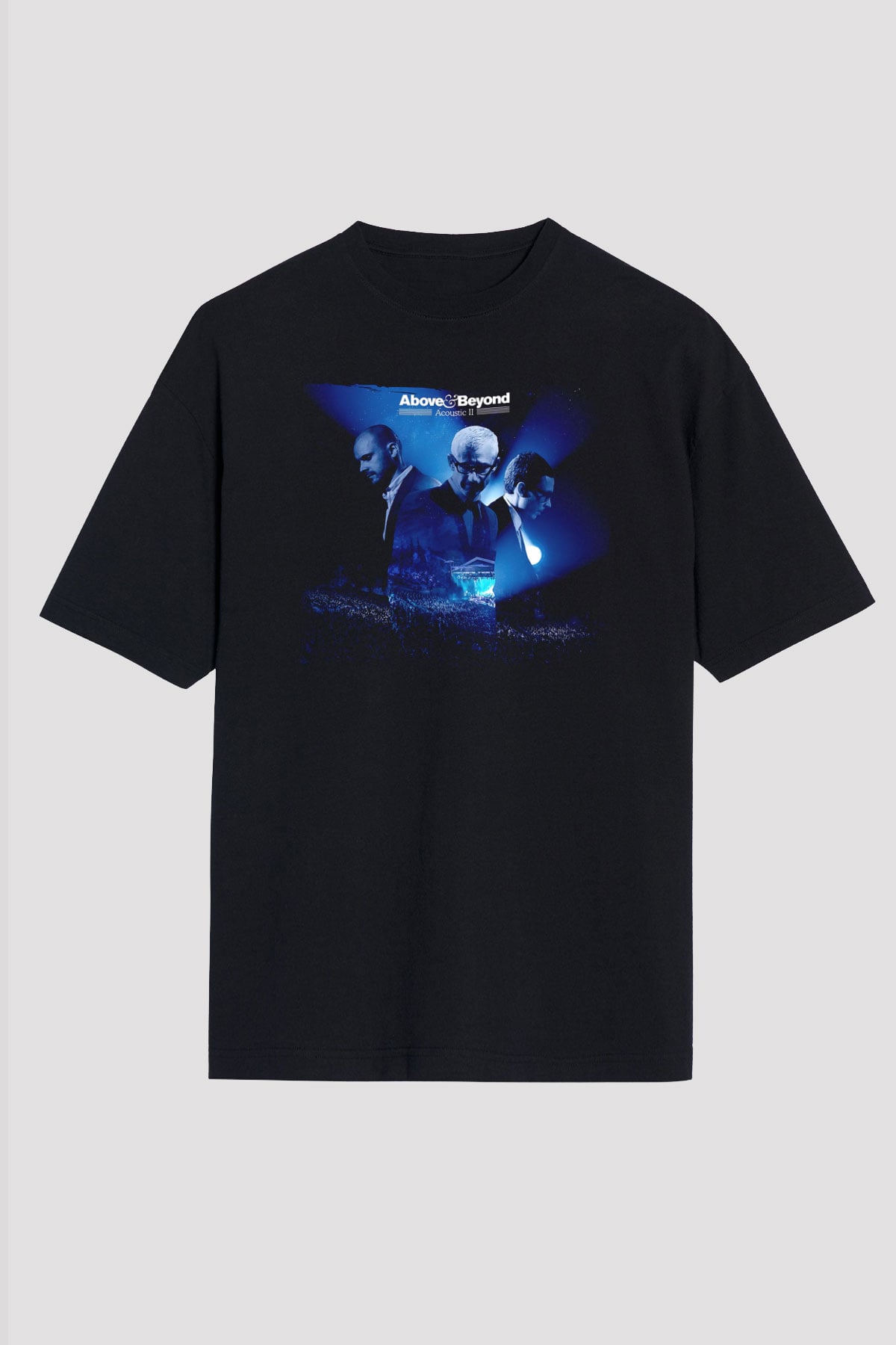 Above and Beyond Siyah Unisex Tişört T-Shirt - TişörtFabrikası