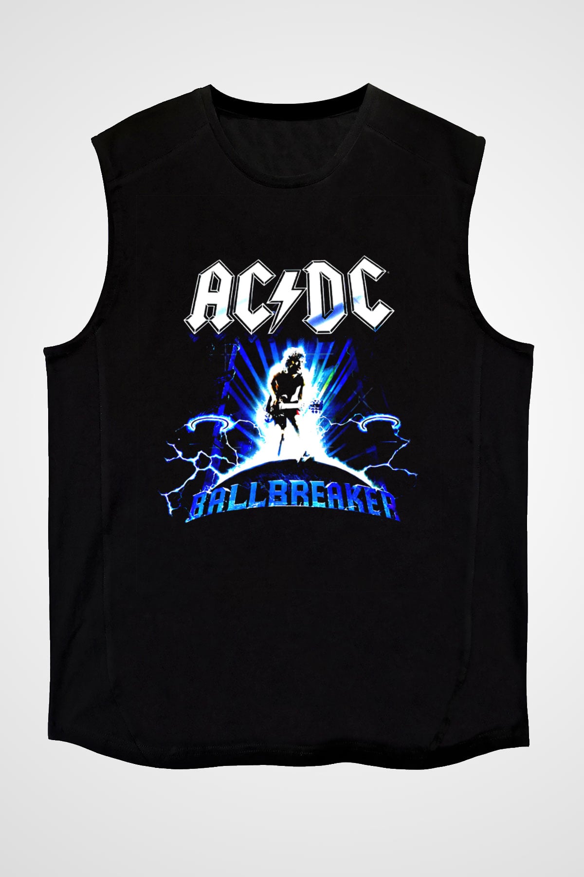 AC DC Ballbreaker Siyah Unisex Kolsuz Tişört