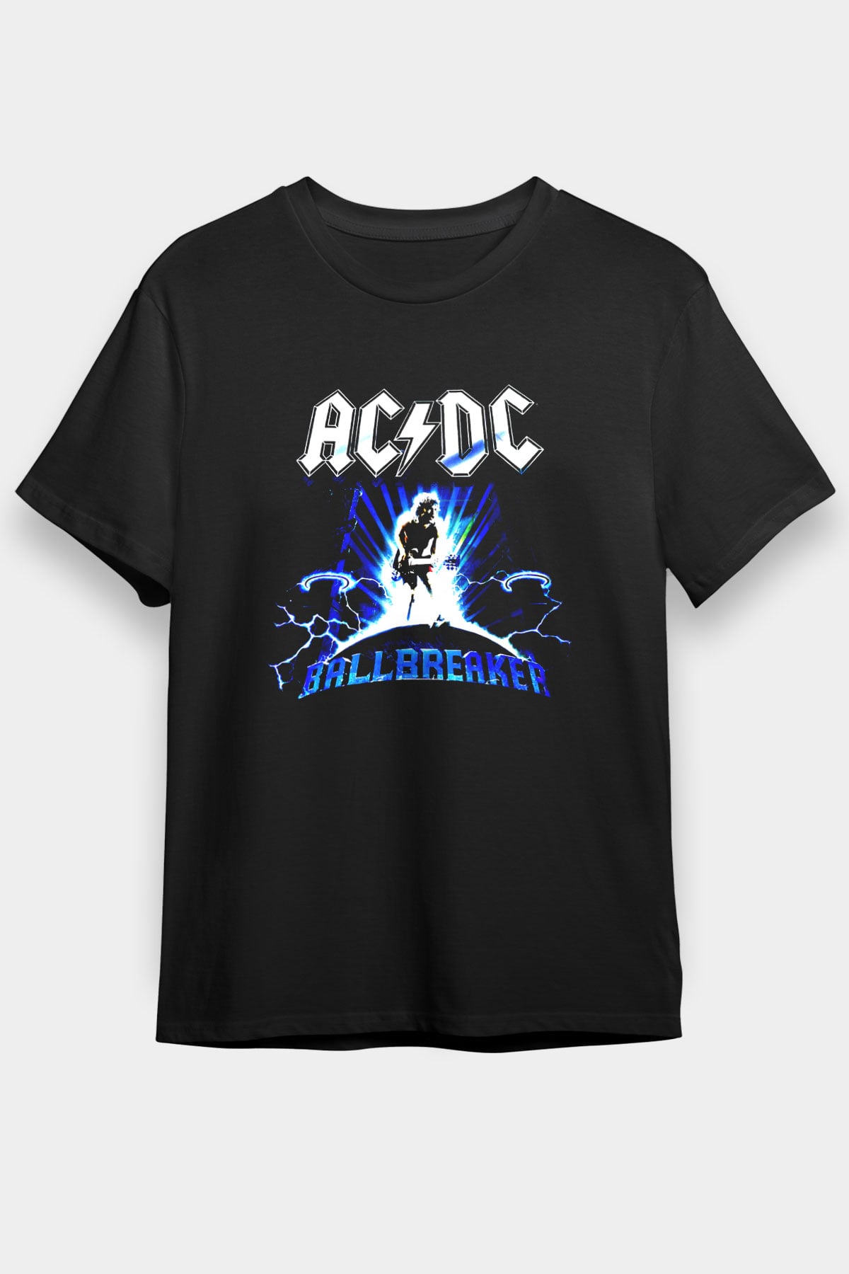 AC DC Ballbreaker Siyah Unisex Tişört T-Shirt - TişörtFabrikası