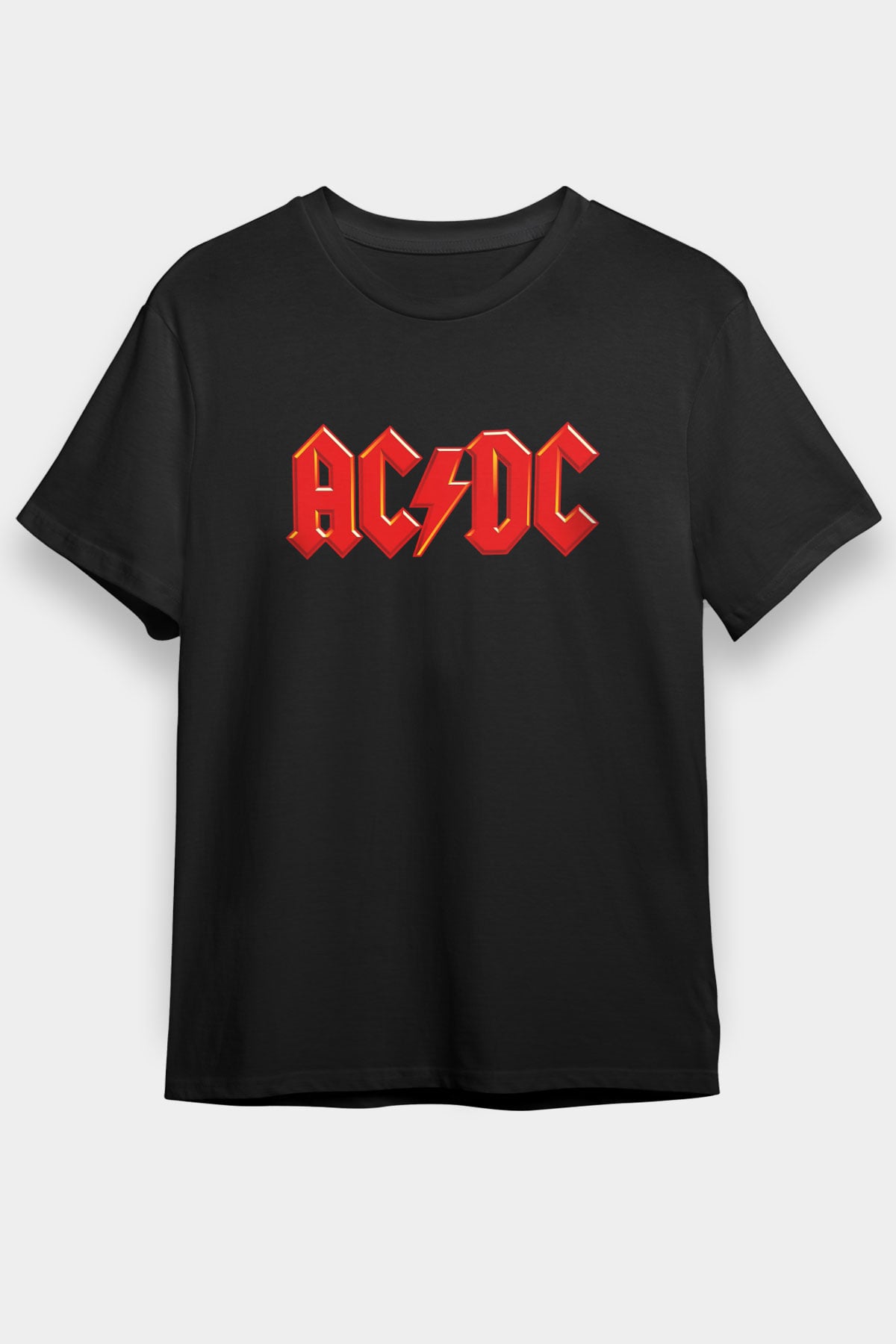 AC DC Highway To Hell Siyah Unisex Tişört T-Shirt - TişörtFabrikası