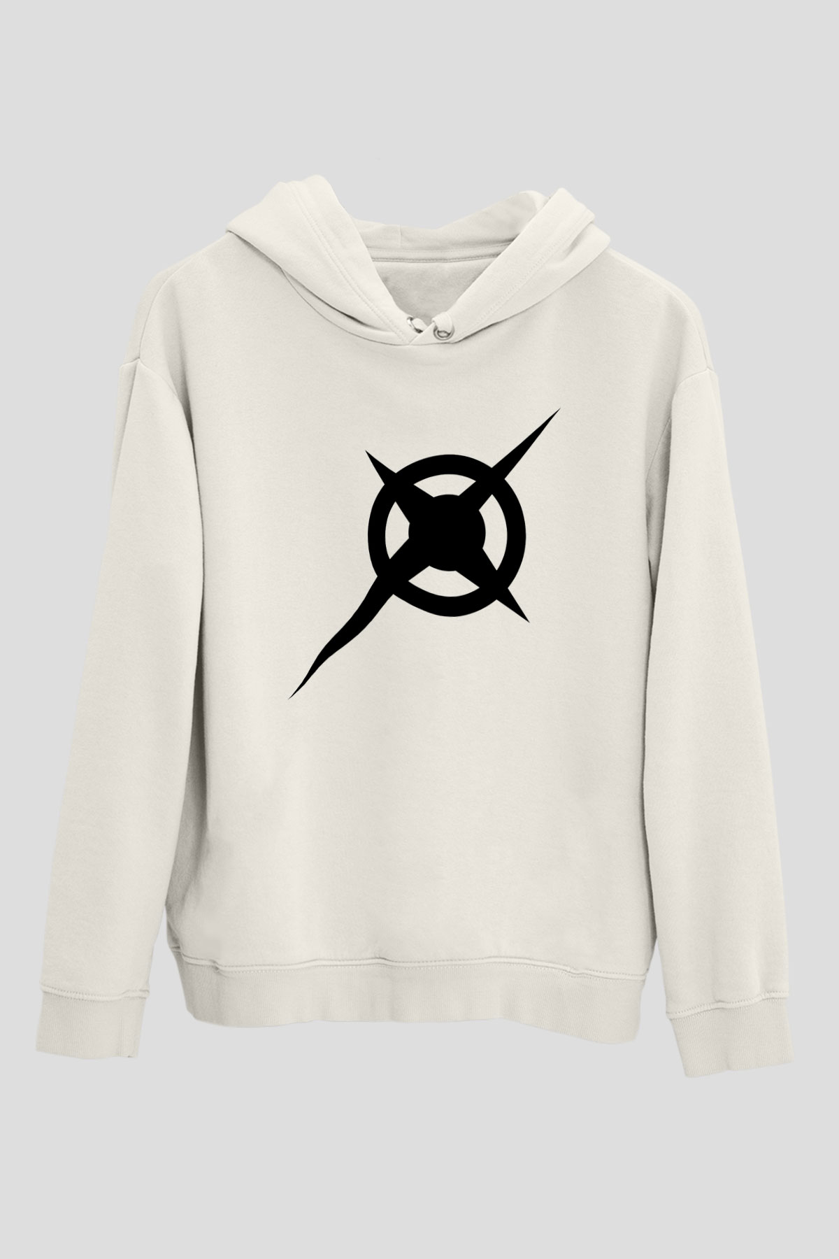 Ace Attorney Beyaz Unisex Kapşonlu Sweatshirt