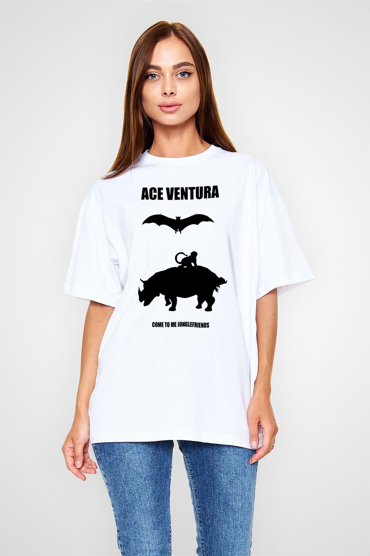 Ace Ventura Siyah Unisex Tişört