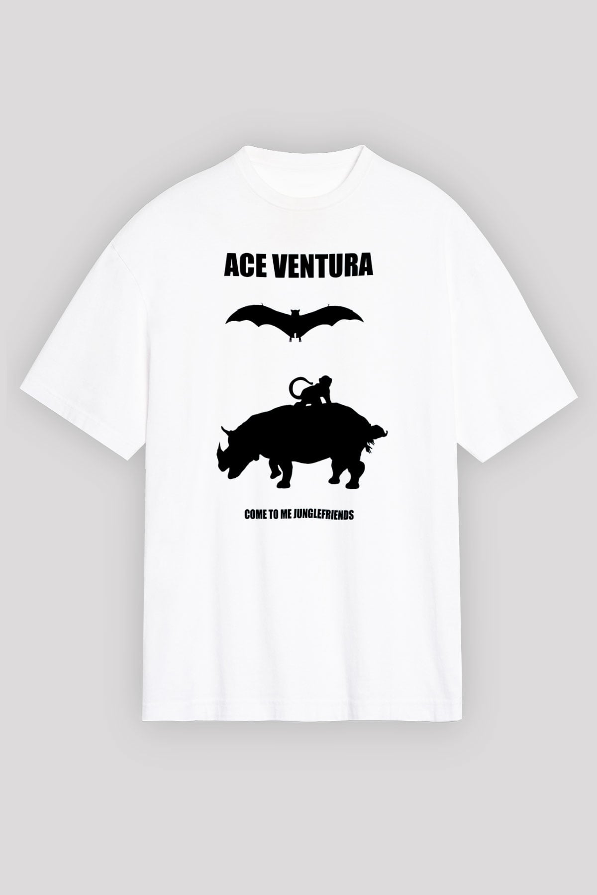 Ace Ventura Siyah Unisex Tişört