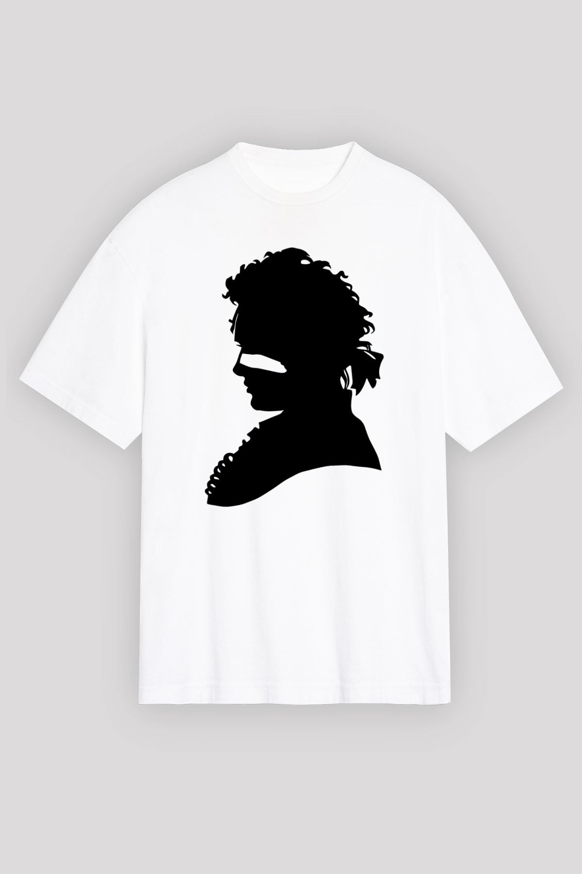 Adam Ant Beyaz Unisex Oversize Tişört T-Shirt