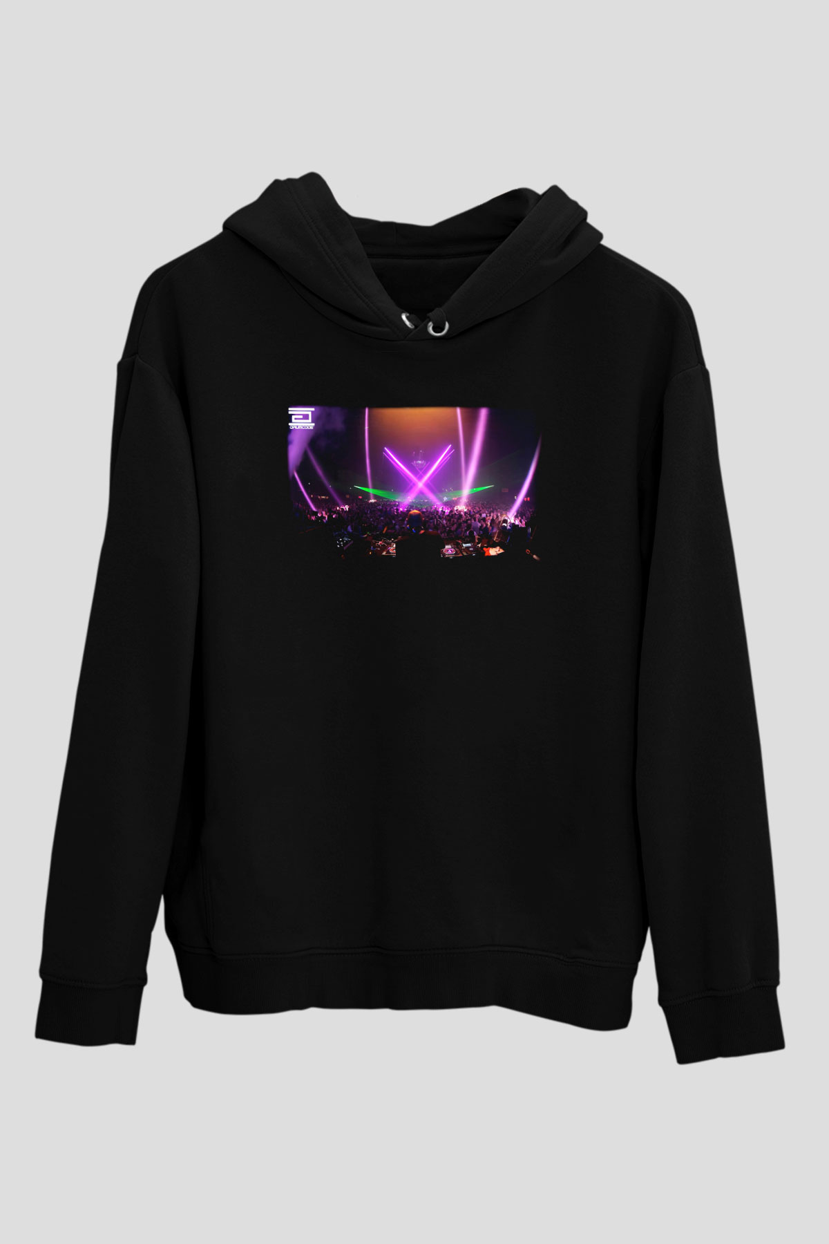 Adam Beyer Siyah Unisex Hoodie