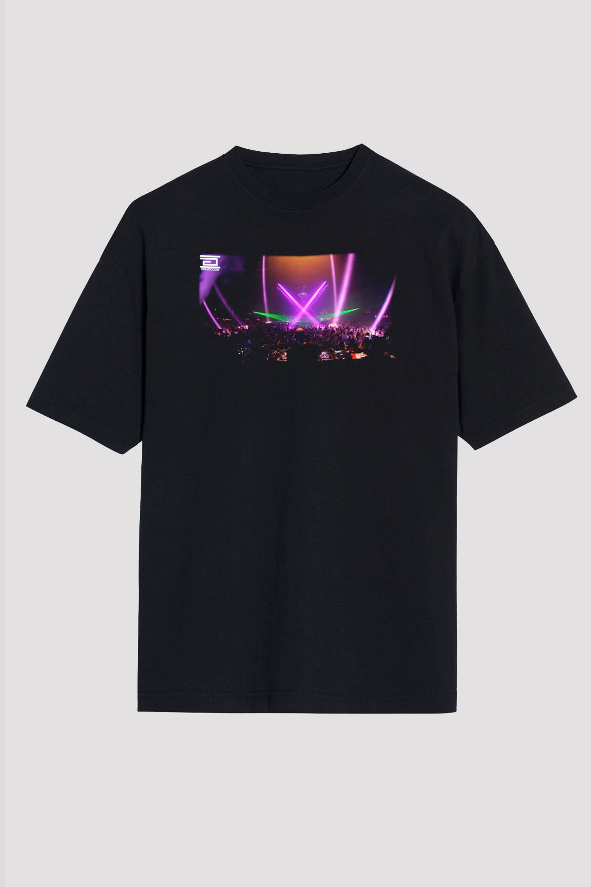 Adam Beyer Siyah Unisex Oversize Tişört T-Shirt