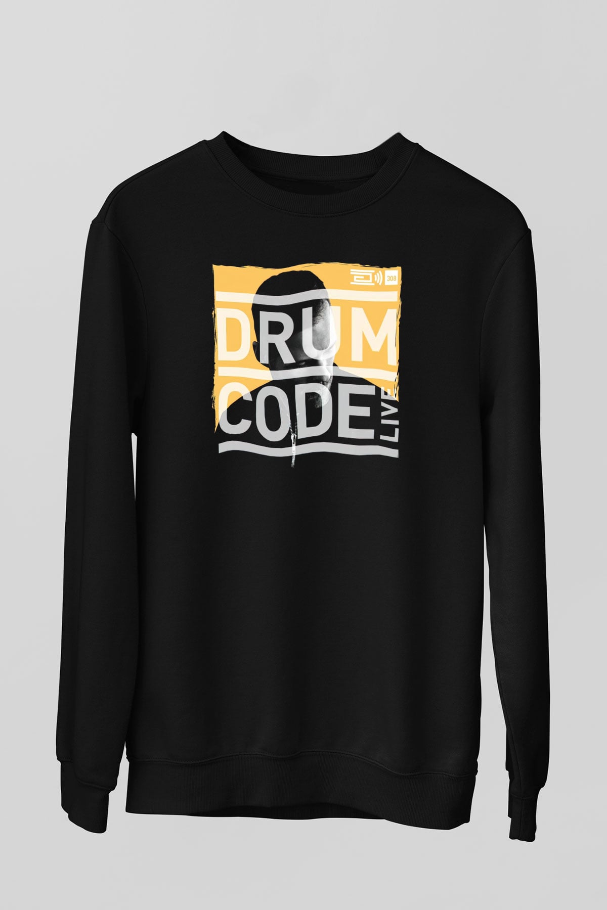 Adam Beyer Siyah Unisex Sweatshirt