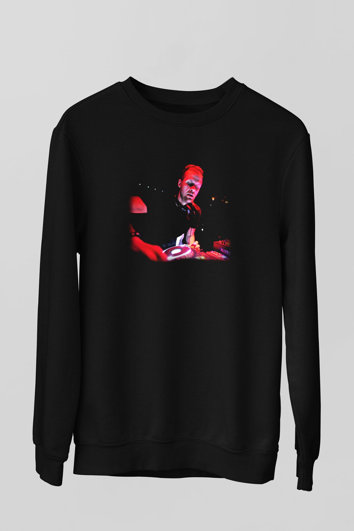 Adam Beyer Siyah Unisex Sweatshirt