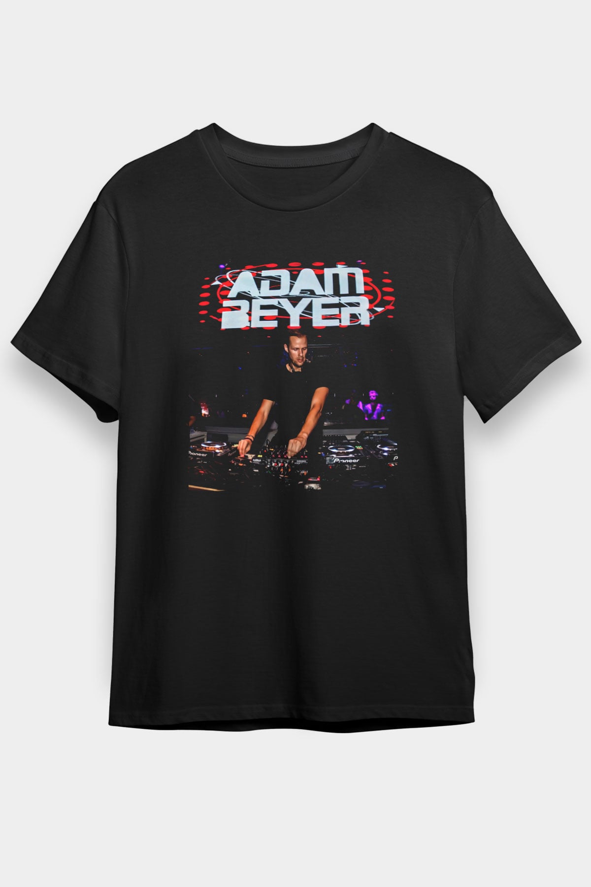 Adam Beyer Siyah Unisex Tişört T-Shirt - TişörtFabrikası