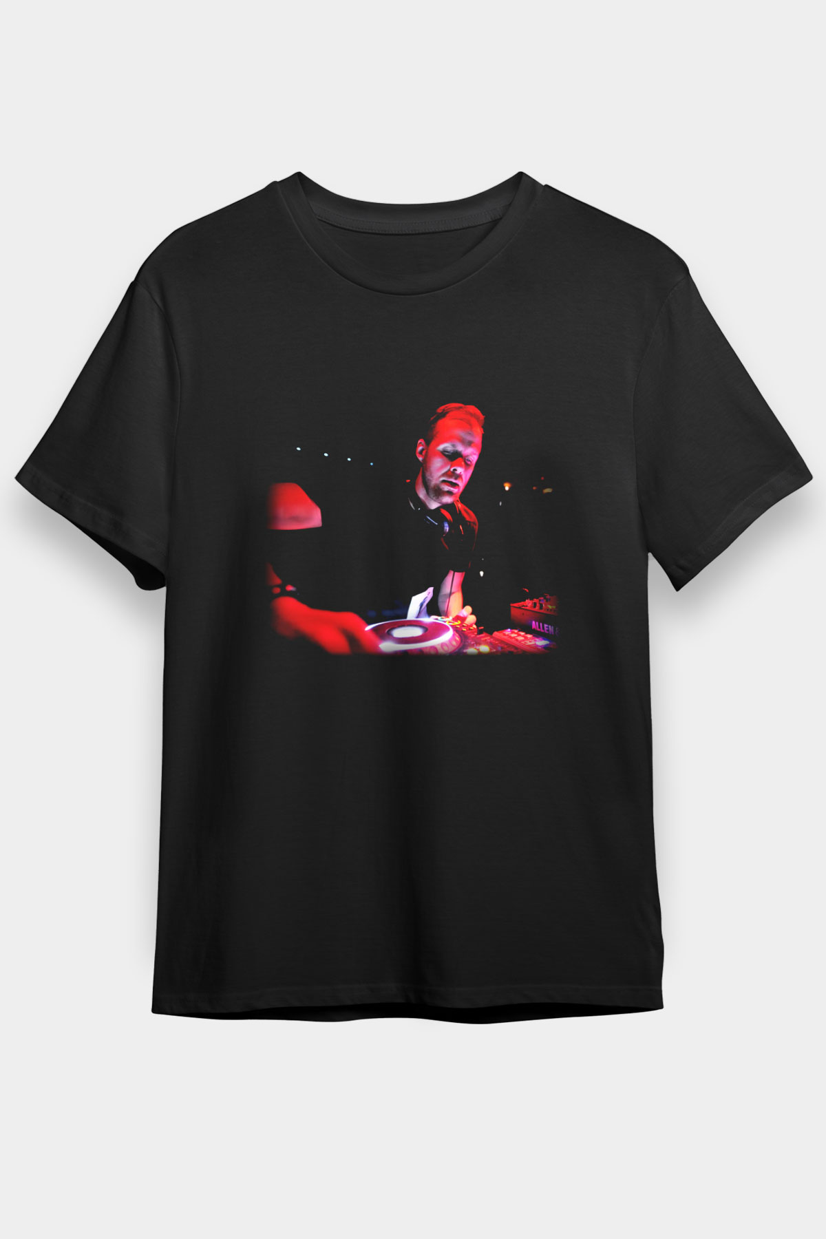 Adam Beyer Siyah Unisex Tişört T-Shirt - TişörtFabrikası