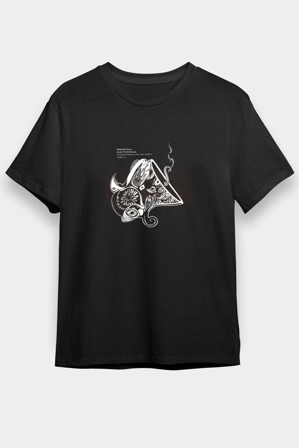 Adam Beyer Siyah Unisex Tişört T-Shirt - TişörtFabrikası