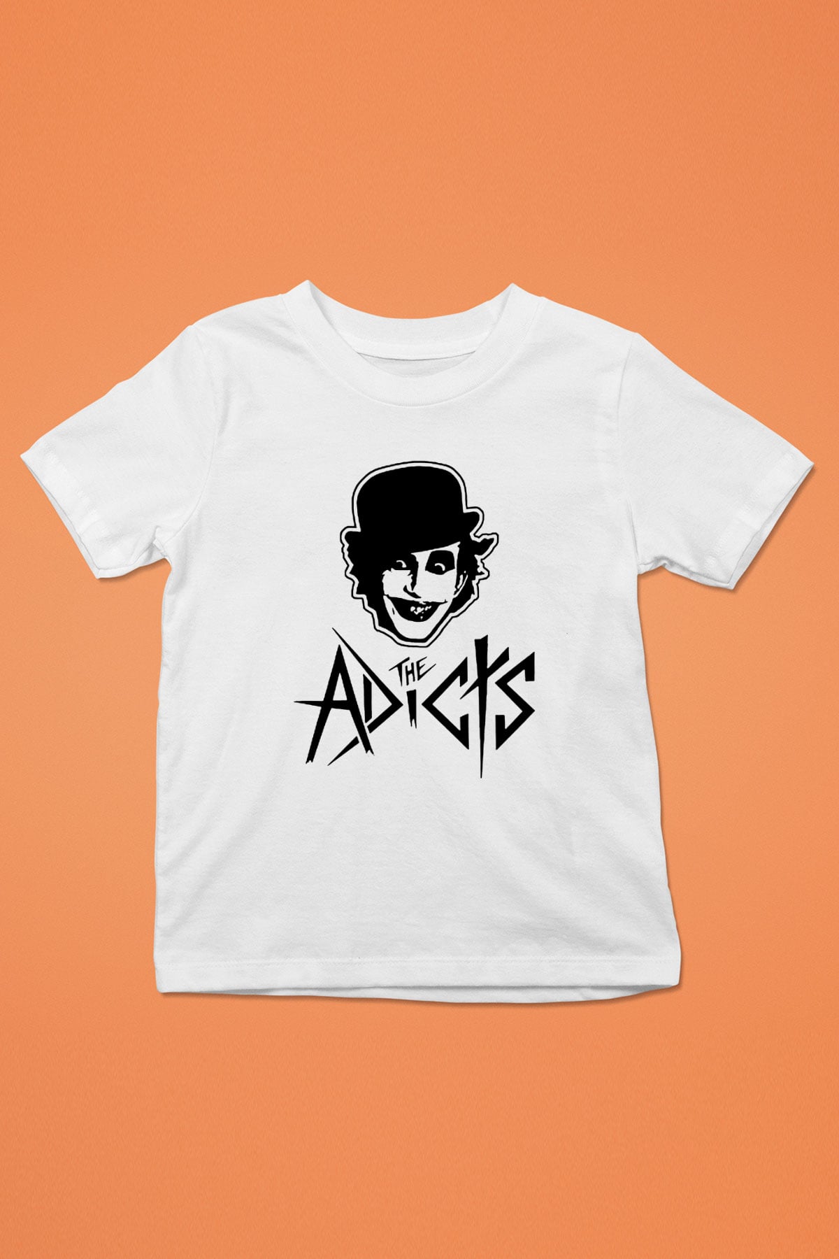 Adicts Baskılı Unisex Beyaz Çocuk Tişört