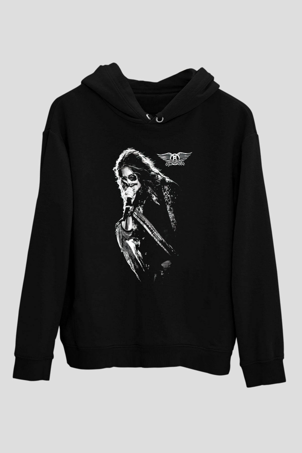 Aerosmith Siyah Unisex Hoodie