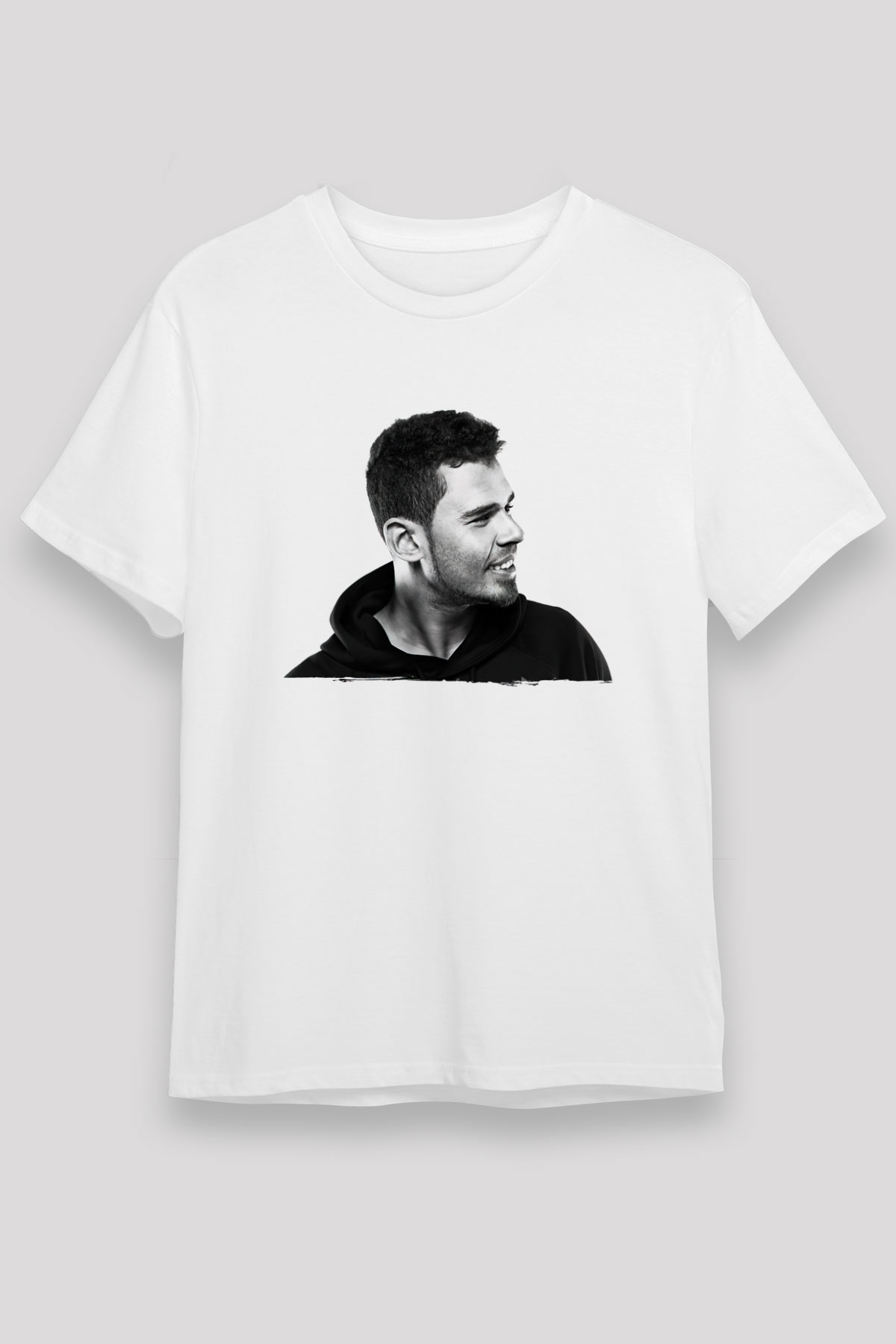 Afrojack Beyaz Unisex Tişört T-Shirt - TişörtFabrikası