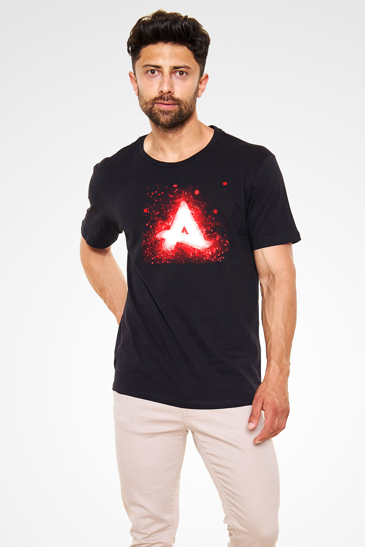 Afrojack Siyah Unisex Tişört T-Shirt - TişörtFabrikası