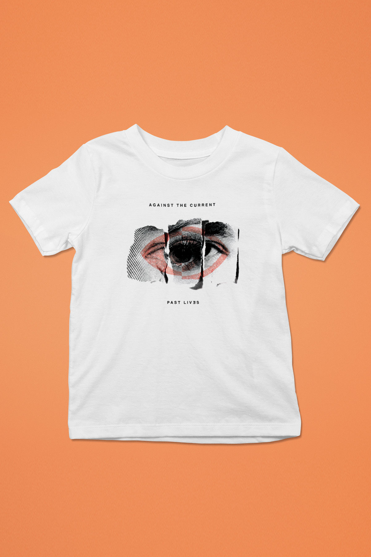 Against The Current Beyaz Unisex Çocuk Tişört