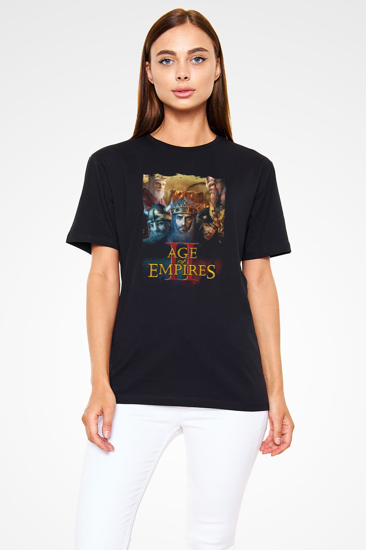 Age Of Empires Siyah Unisex Tişört T-Shirt