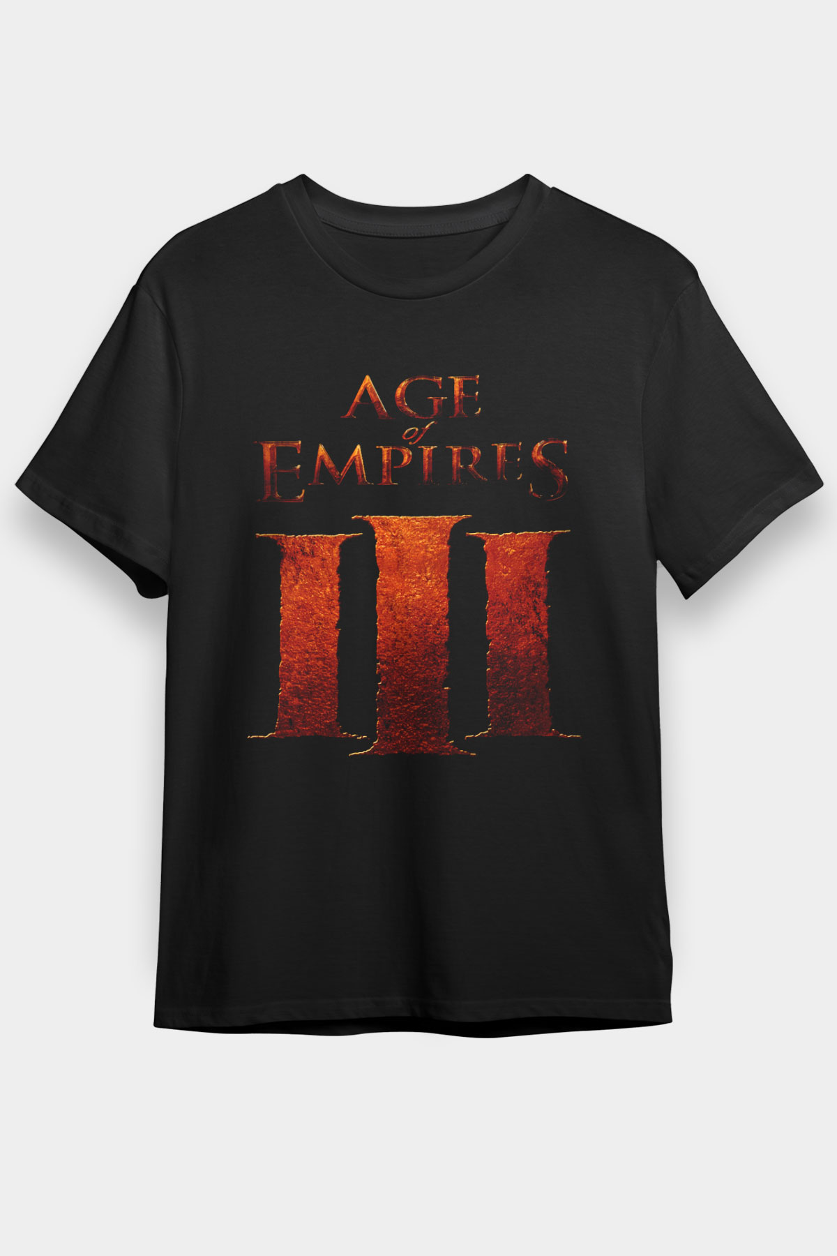 Age Of Empires Siyah Unisex Tişört T-Shirt